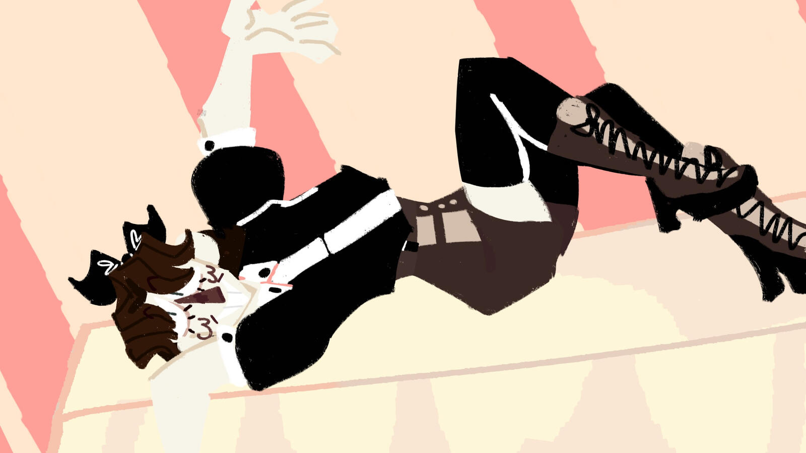FLAT FULLBODY + COMPLEX BACKGROUND: $20