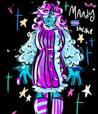 PAINTED FULLBODY + SIMPLE BACKGROUND- $23